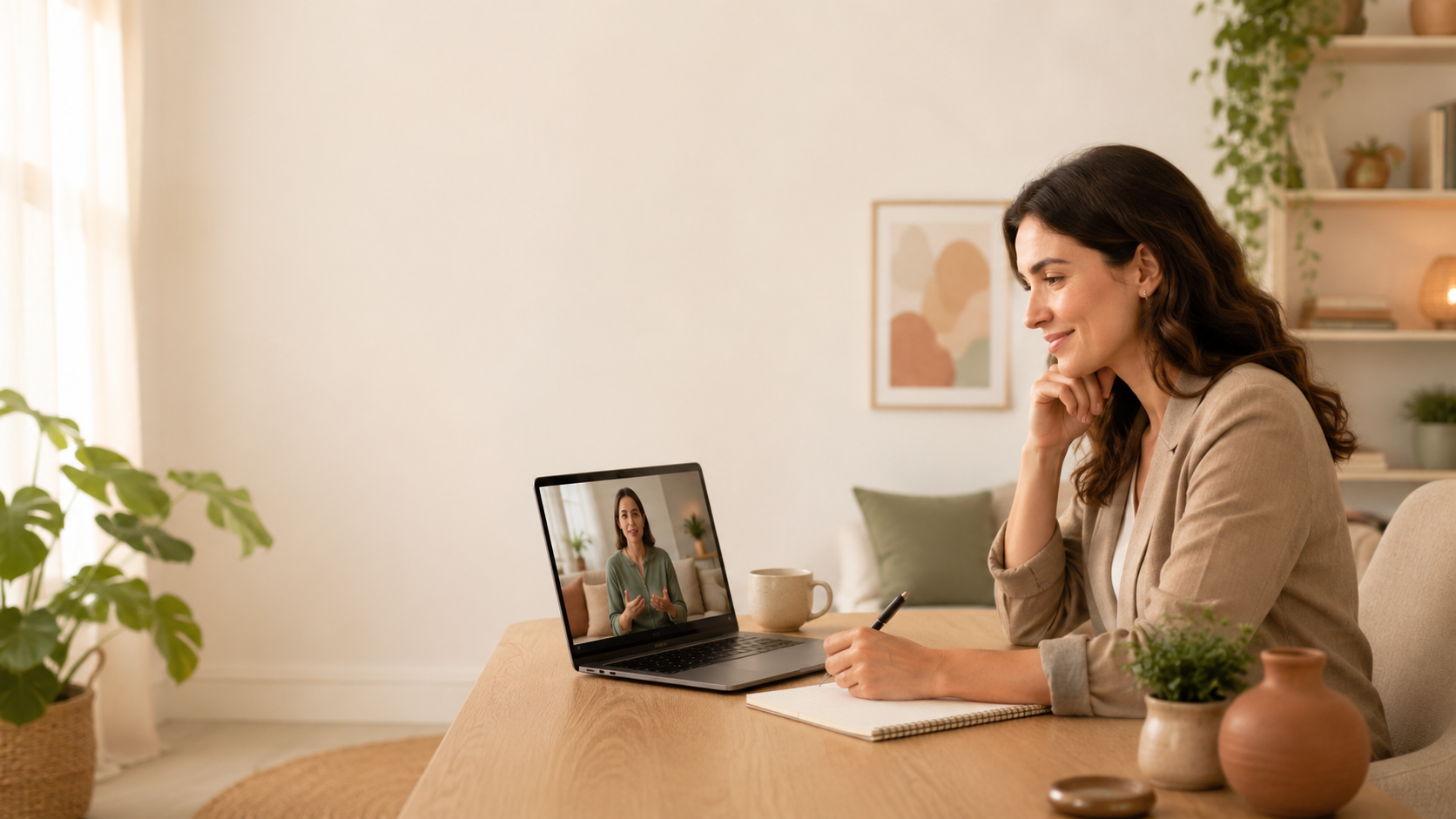 Terapia online com foco em bem-estar emocional